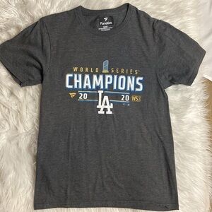 Fanatics MLB Los Angeles Dodgers World Series Champions T-Shirt